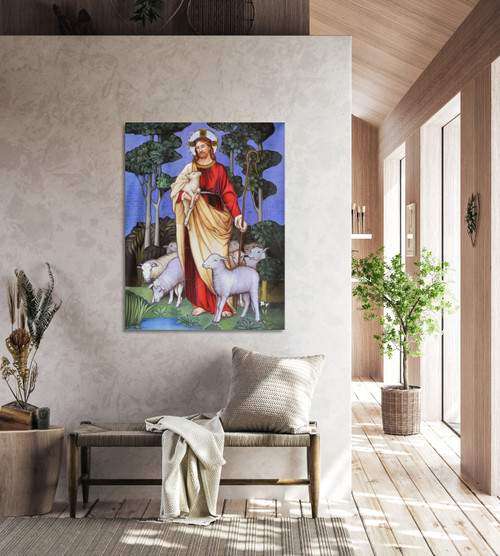 The Good Sheppard Gallery Wrap Room Scene