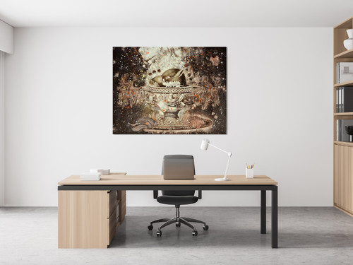 Abstrac XIX Gallery Wrap Close Up Image