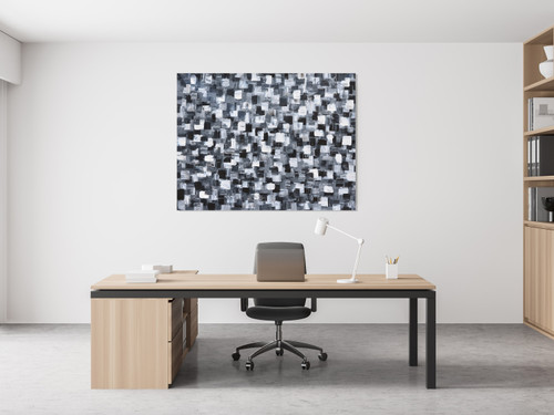 Abstract BW Pattern Close Up Image