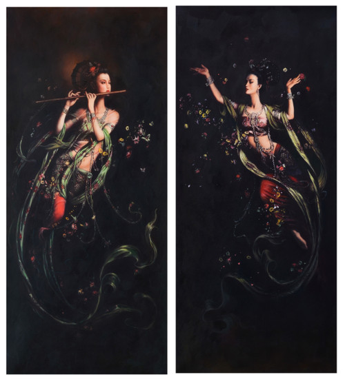 Muzes Pair Embelished