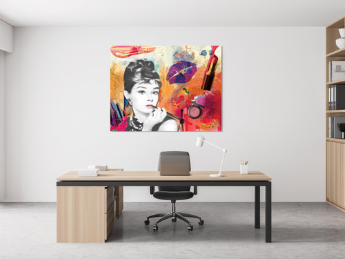 Audrey Makeup Close Up Image