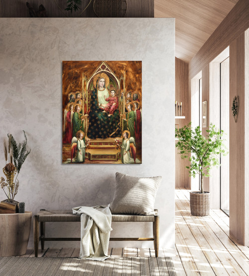 Virgin Mary Holding Baby