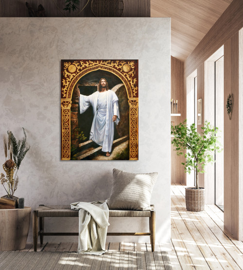 Jesus In White