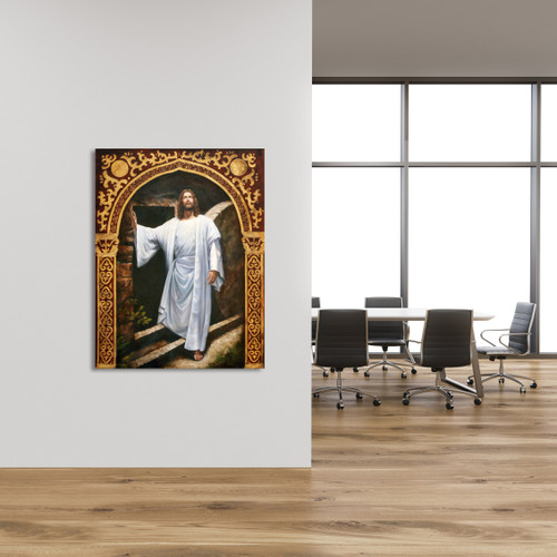 Jesus In White Room Scene