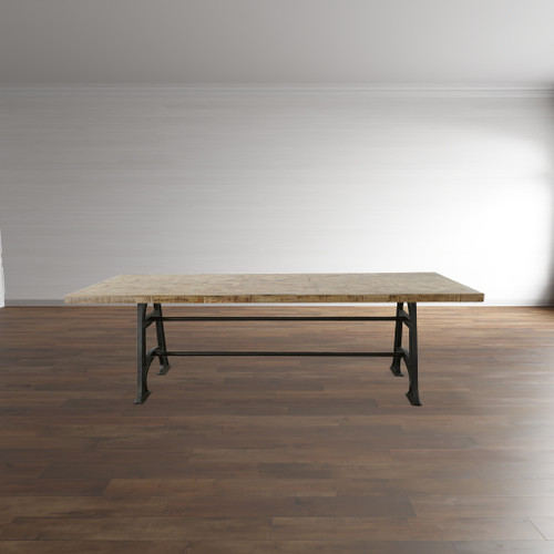 Mango Industrial Dining Table Room Scene