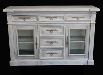 Mystique Gray Bordeaux Sideboard