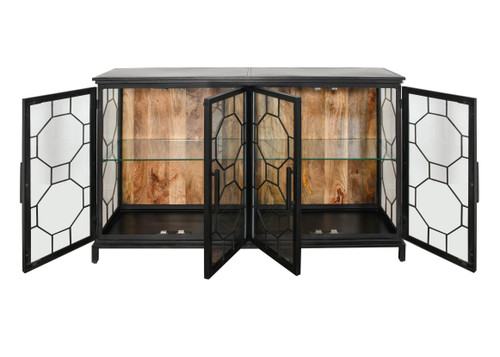 Makali 4 Door Cabinet Close Up Image