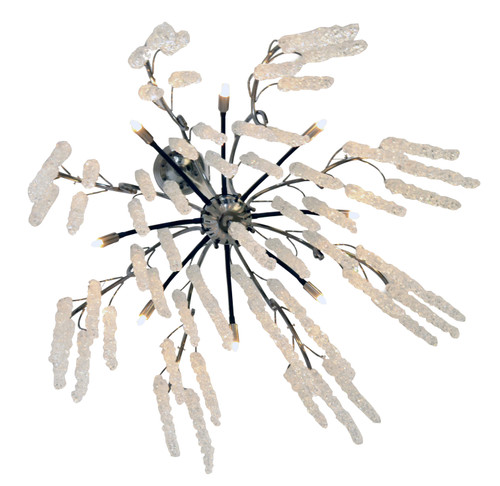 Crystal Forest Chandelier Close Up Image