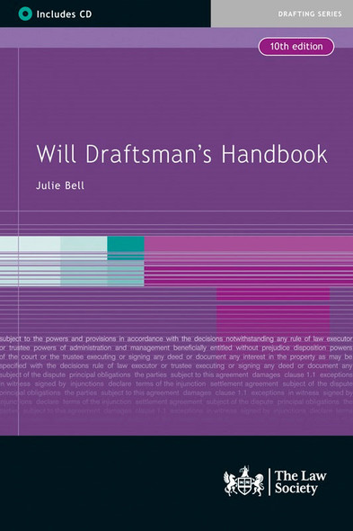 Will Draftsman’s Handbook 10th edition paperback cover – published by The Law Society