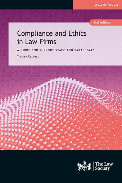 Compliance and Ethics 2nd Edition paperback cover – published by The Law Society