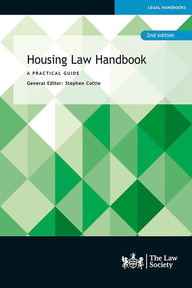 Housing Law Handbook 2nd edition paperback cover – published by The Law Society
