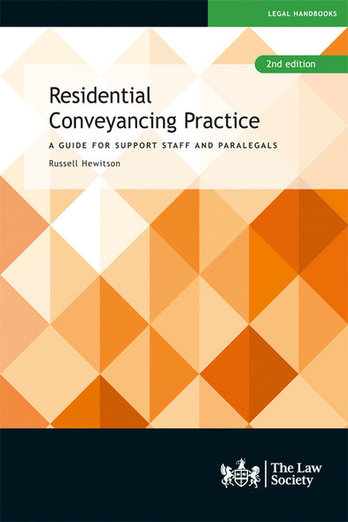 Residential Conveyancing Practice 2nd edition paperback cover – published by The Law Society