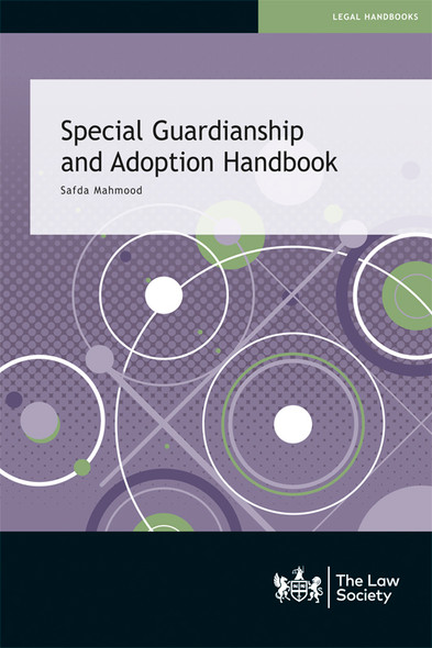 Special Guardianship & Adoption Handbook paperback cover – published by The Law Society