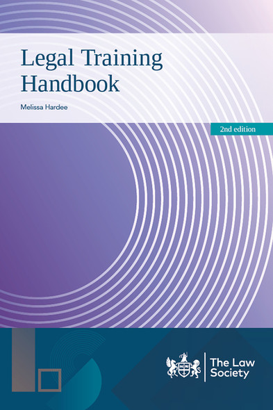 Legal Training Handbook 2nd edition paperback cover – published by The Law Society