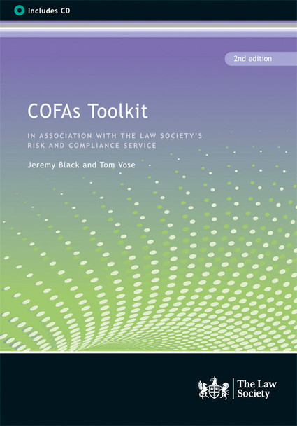 COFAs Toolkit 2nd edition paperback cover – published by The Law Society