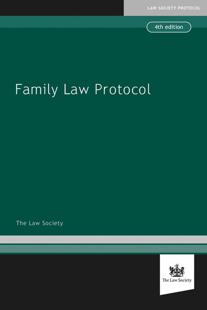 Family Law Protocol 4th edition paperback cover – published by The Law Society