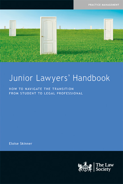 Junior Lawyers’ Handbook eBook cover – published by The Law Society