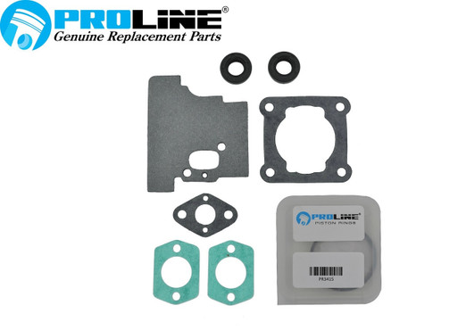  Proline® Gasket Set, Seals, Piston Rings For Stihl FS75 FS80 FS85 Trimmer  