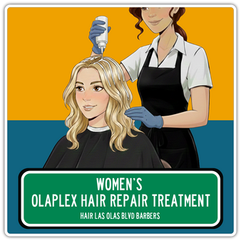 Women's Olaplex Hair Repair Treatment - Hair Las Olas Blvd Barbers