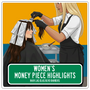 Women's Money Piece Face Frame Hair Color Highlights - Hair Las Olas Blvd Barbers