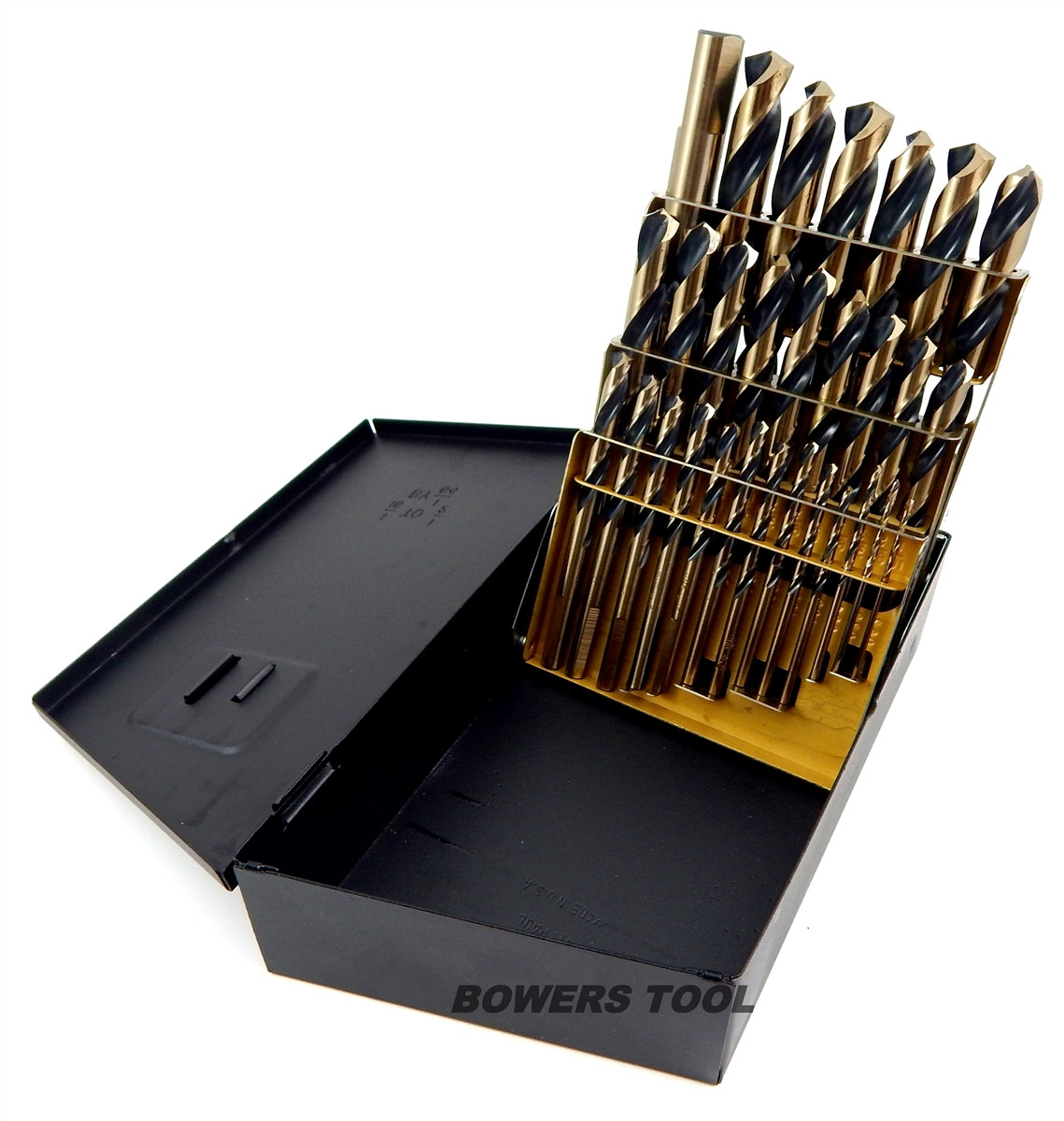 Norseman 29pc HI-Molybdenum M7 Drill Bit Set w Index 1/16-1/2 MADE IN