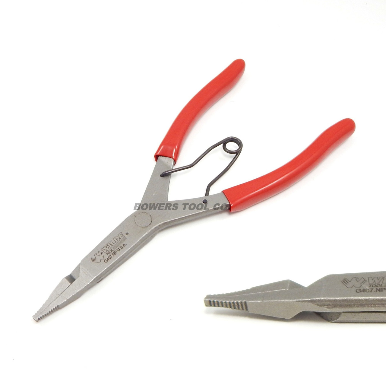 Wilde Tool 9in. Right Angle & Straight Lock Ring Plier Set Snap Retaining  USA MADE
