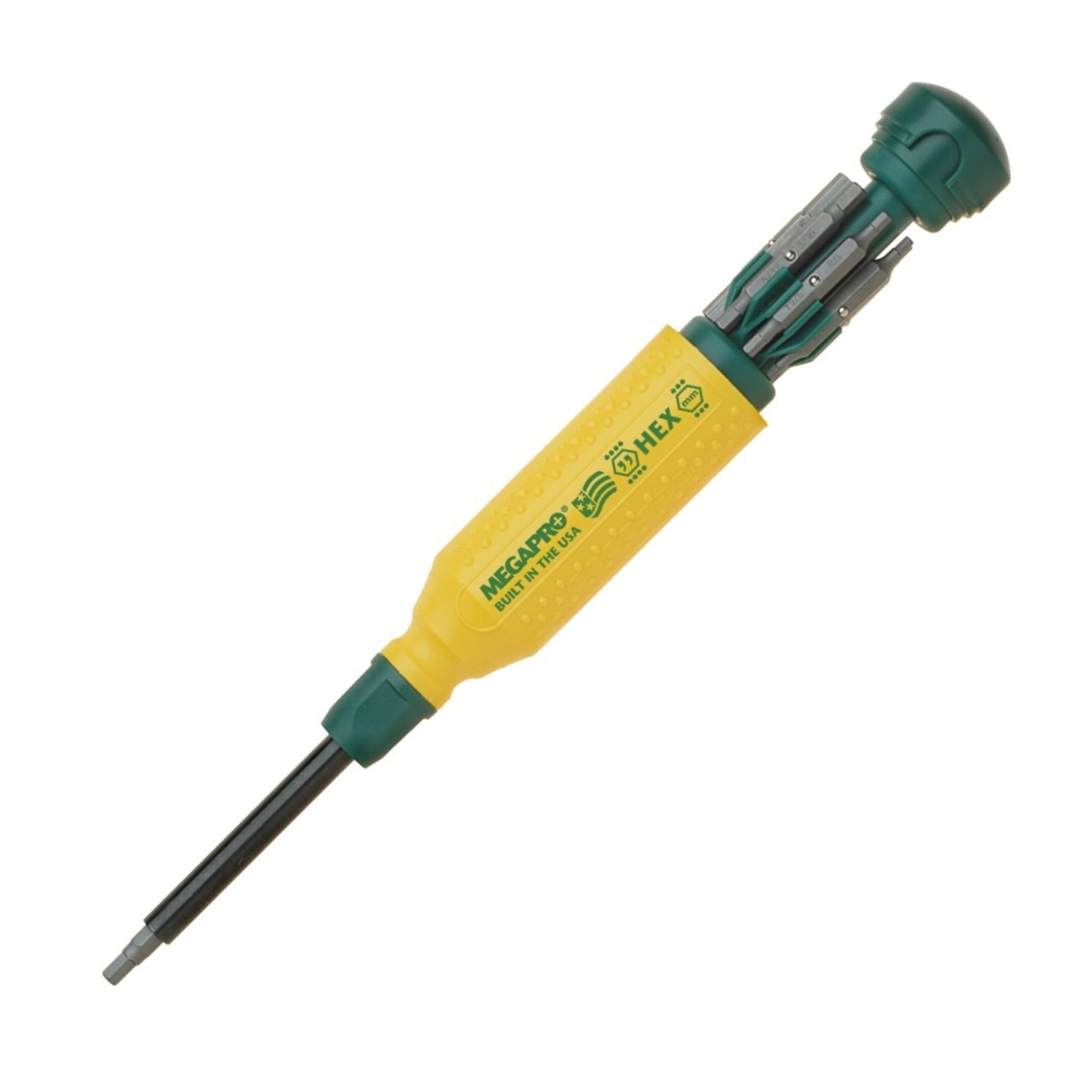 エックス15.1 Megapro Hex 15 in 1 Milti Bit Screwdriver 2-6mm Metric 3/32