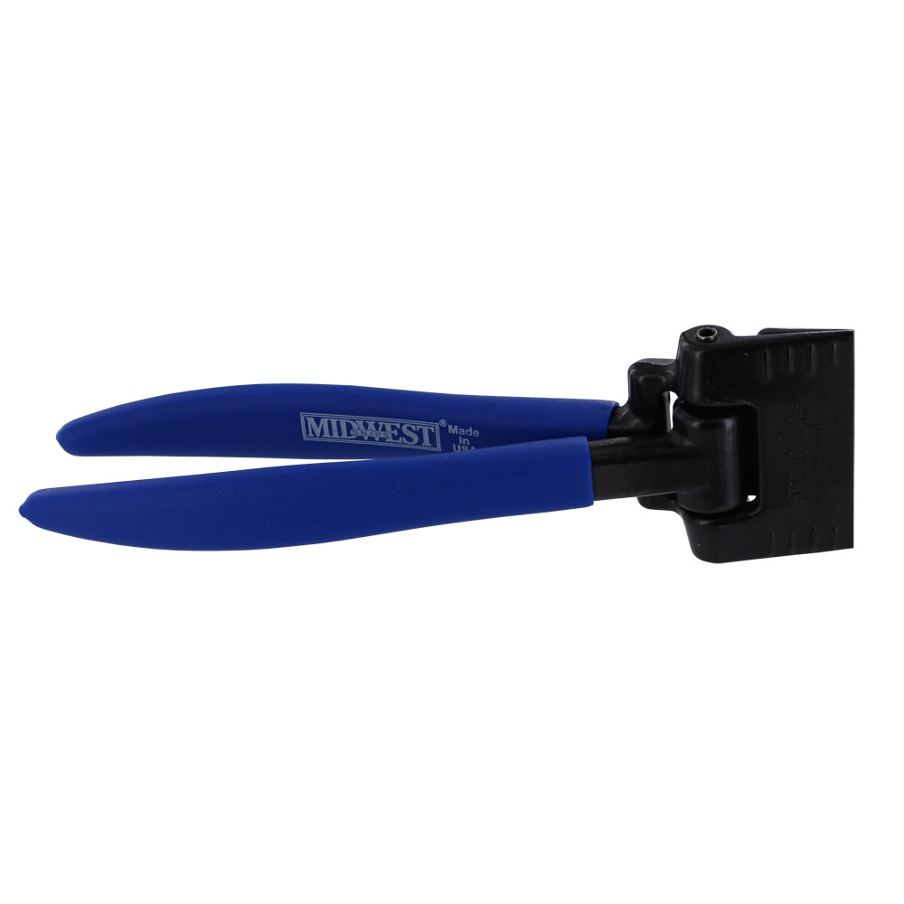 Midwest Snips Stright 3in Hand Seamer Tongs USA Made Tool MWT-ST1 HVAC