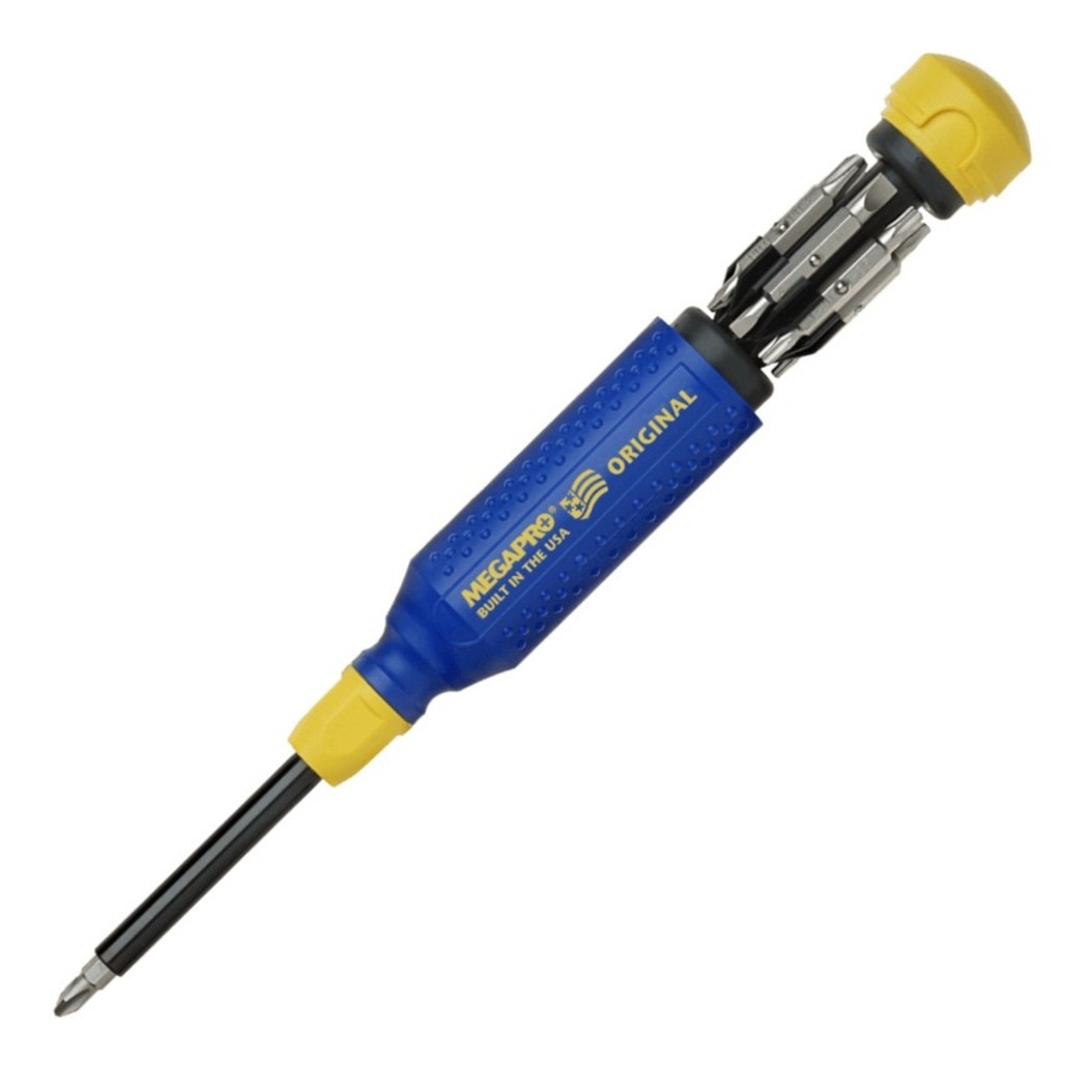 Megapro 15 In 1 Schraubendreher – Multi-Bit Mit Phillips, Flach, Torx, Vierkant | Professioneller Bitset-Schraubendreher