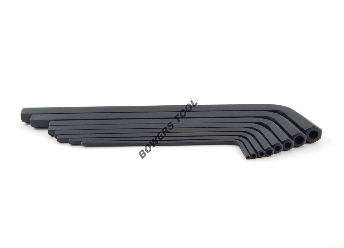 Bondhus Winkelschlüssel-Satz 8-teilig – Tamper Resistant, Größen 3/32" Bis 3/8", ProGuard Oberfläche