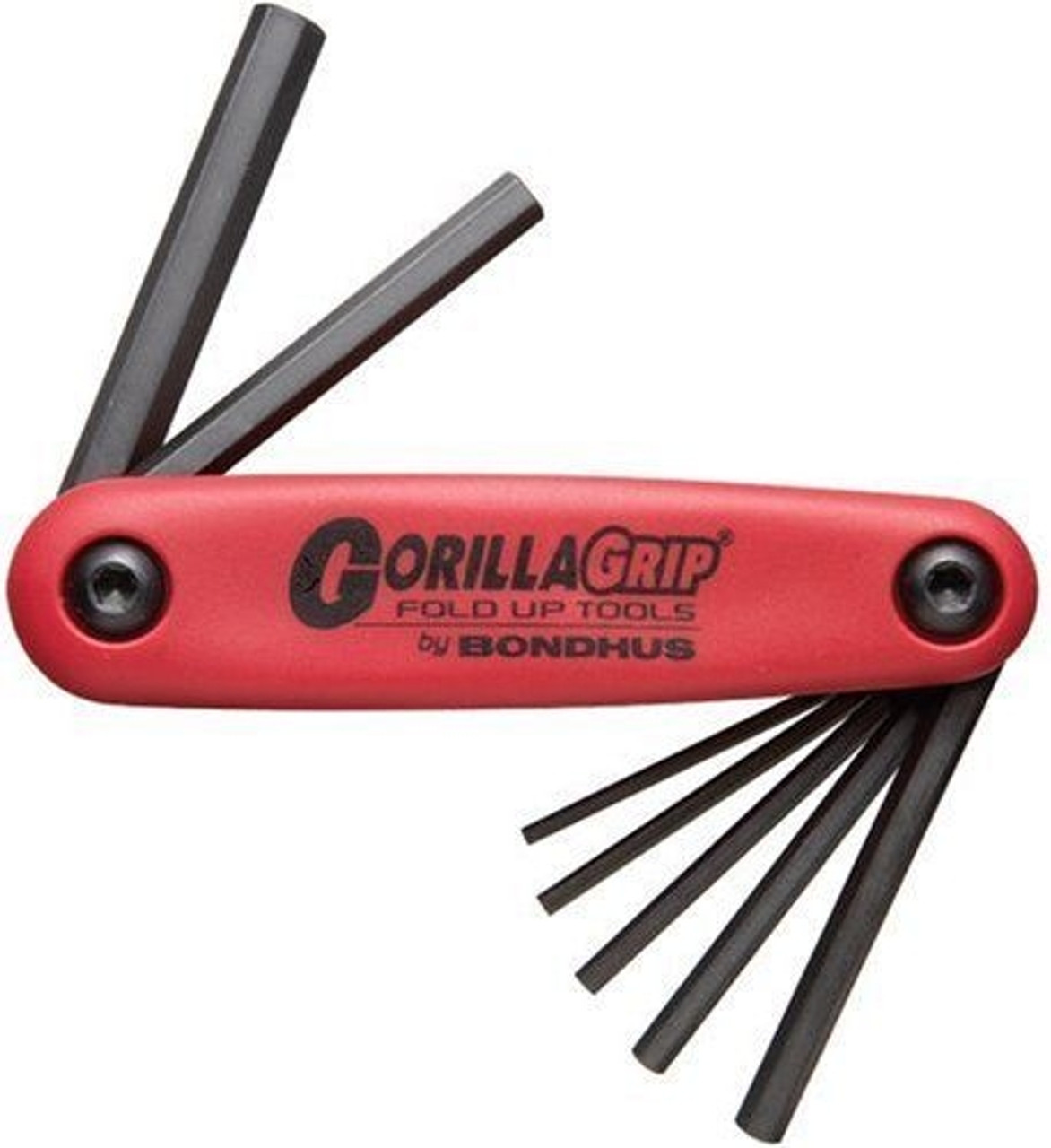 Bondhus Gorilla Grip Hex Fold Up Wrench Set Metric SAE Standard Inch USA  12550