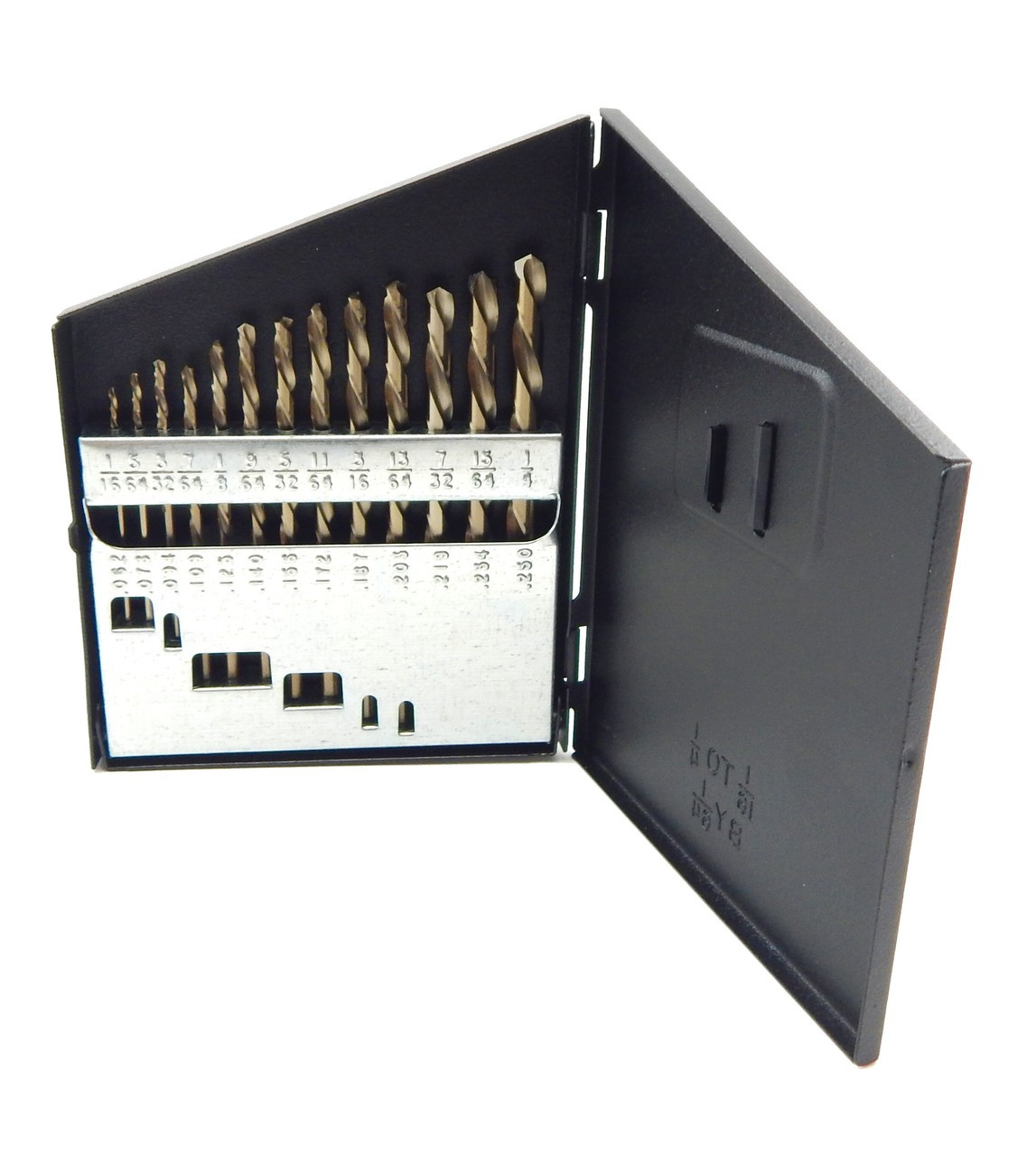 Norseman 13pc Left Hand M7 Drill Bit Set 1/16-1/4 Stud Extractor