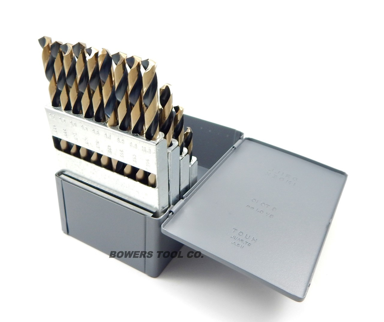 Norseman 41pc Metric Drill Bit Set – HI-Molybdenum M7, 6-10mm By 0.1mm, USA Made SP-41M