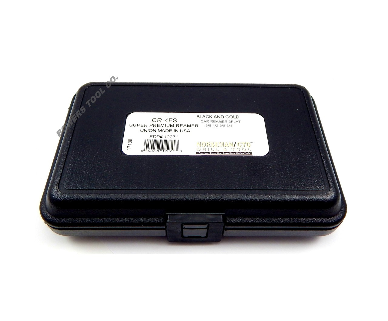 Norseman HiTungsten Car Reamer Bit Set 4pc 3/8 to 3/4" Fast Spiral CR