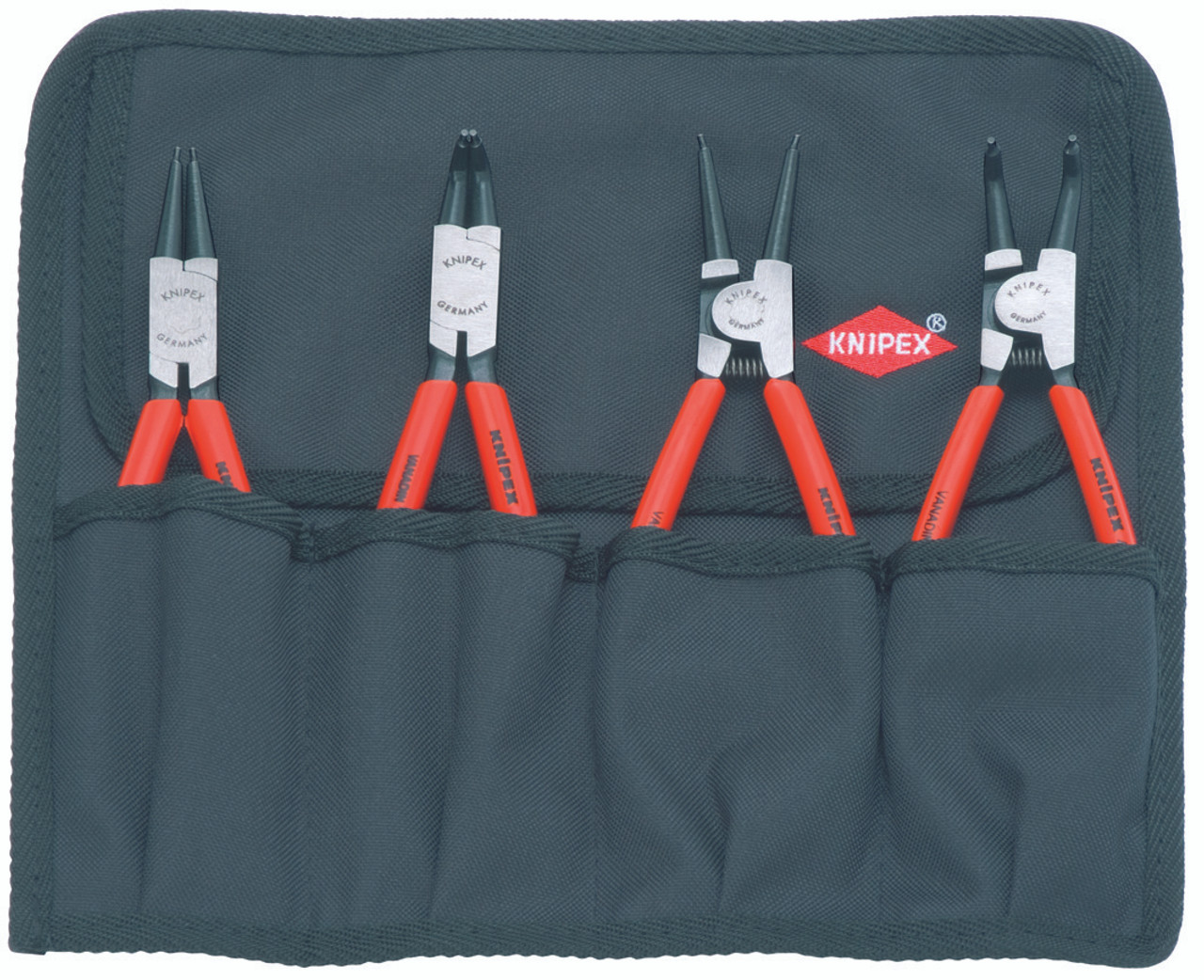 Knipex Special Retaining Ring Pliers Angled for retaining rings on