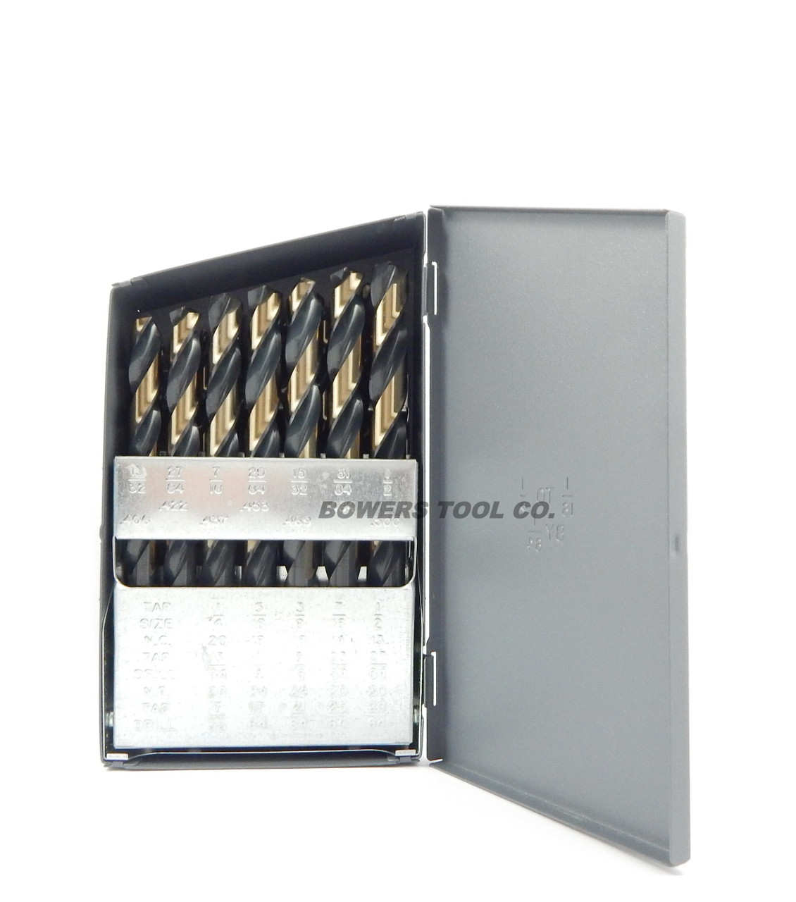 Cle Line 29pc Jobber Drill Bit Set HI-Molybdenum M7 Black & Gold 1