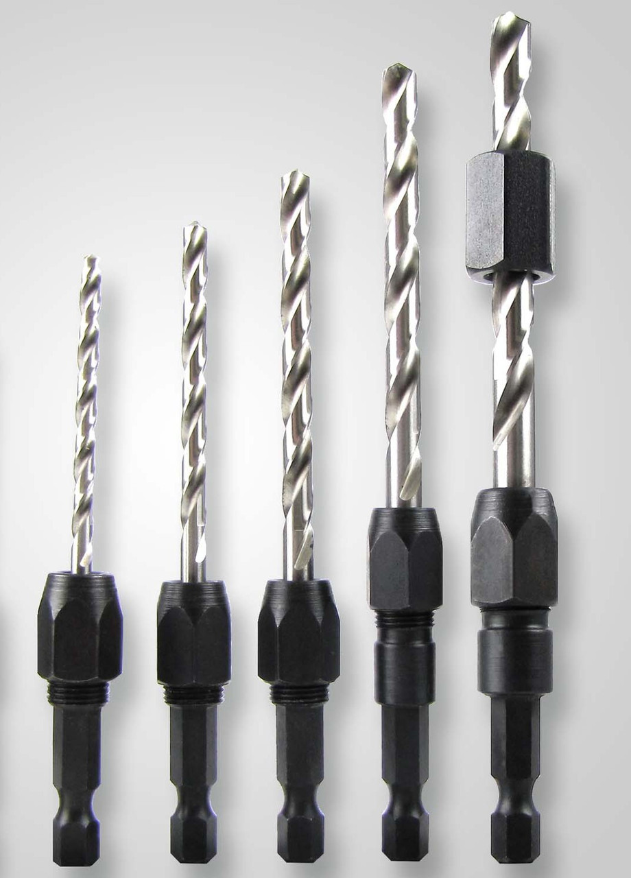 Snappy Starter Set Countersink Counterbore Plug Cutter Drill Bit Adapters 48019 Bowers Tool Co.