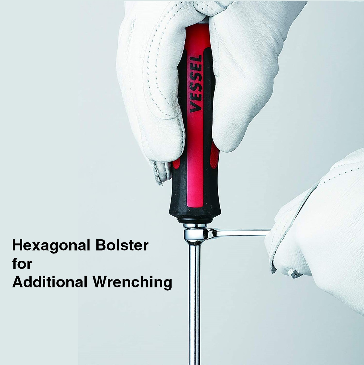 Vessel 8pc Non-Slip Screwdriver Set Magnetic Tip Phillips Impact