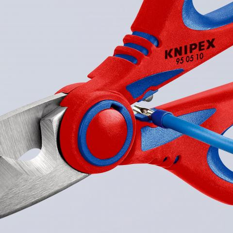 Knipex Electrician Shears 950510 Cable Cutter Crimper Belt Clip