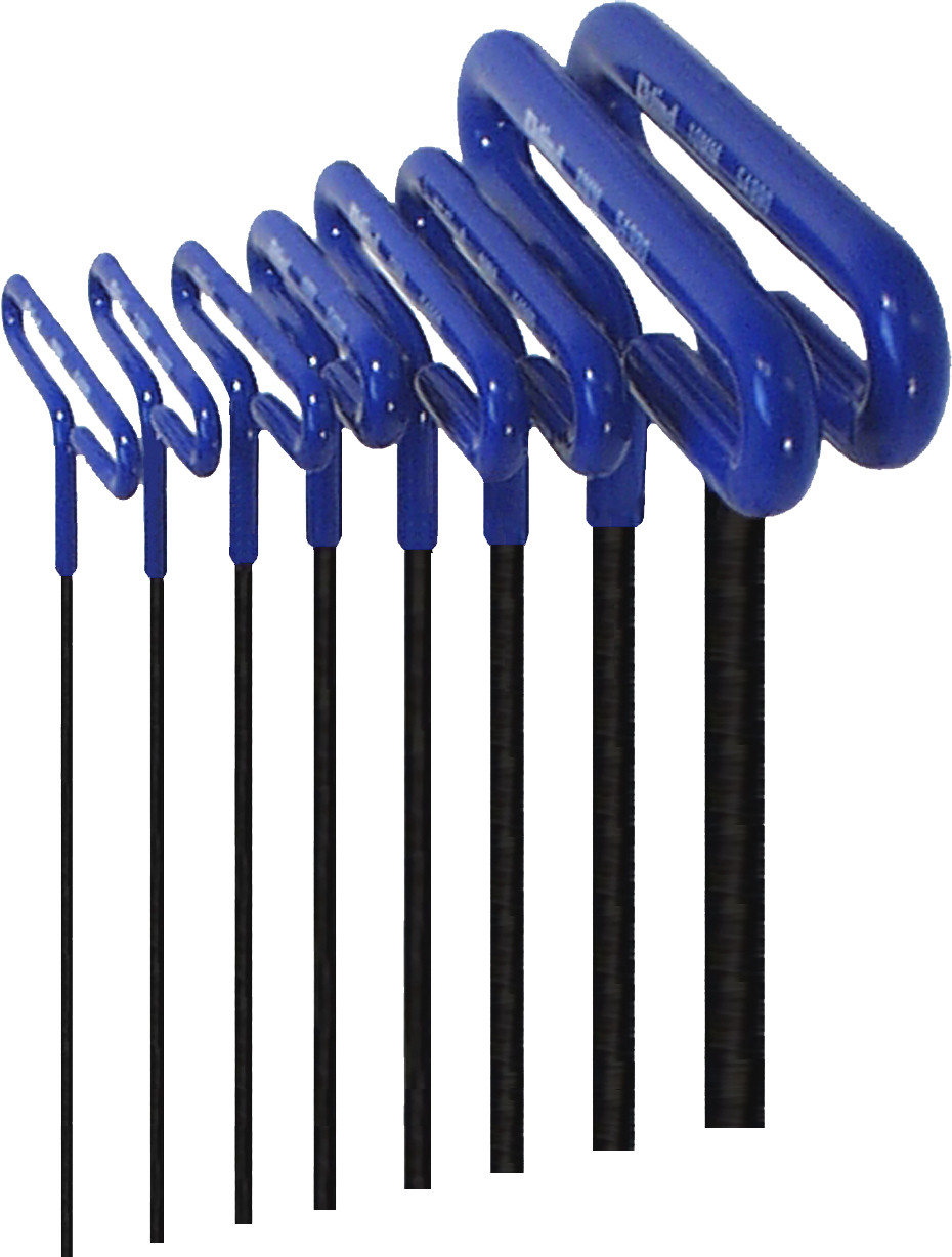 Eklind Hex T Handle Wrench Set 18pc Metric SAE INCH 50618 Loop T