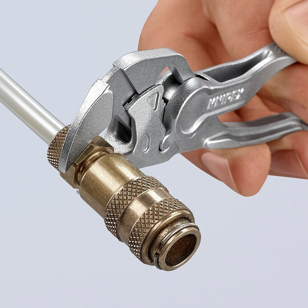 Knipex XS Mini Cobra Pliers Wrench Set 2pc in Belt Pouch