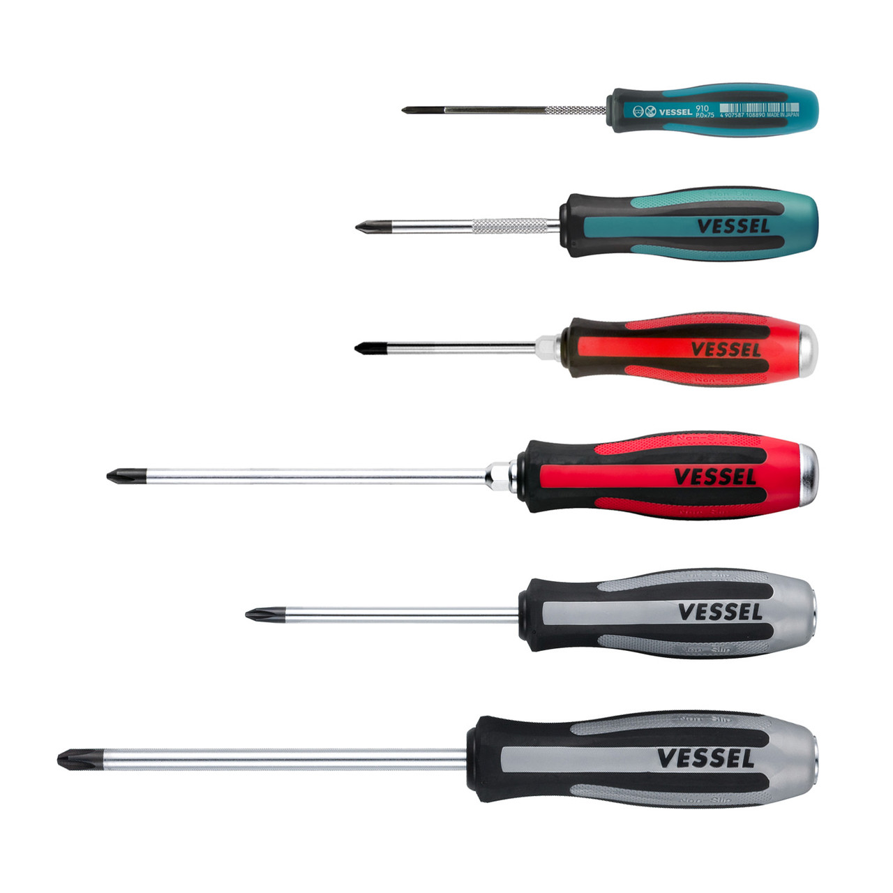 Vessel 6pc JIS Screwdriver Set MEGADORA IMPACTA 9806JSPB like