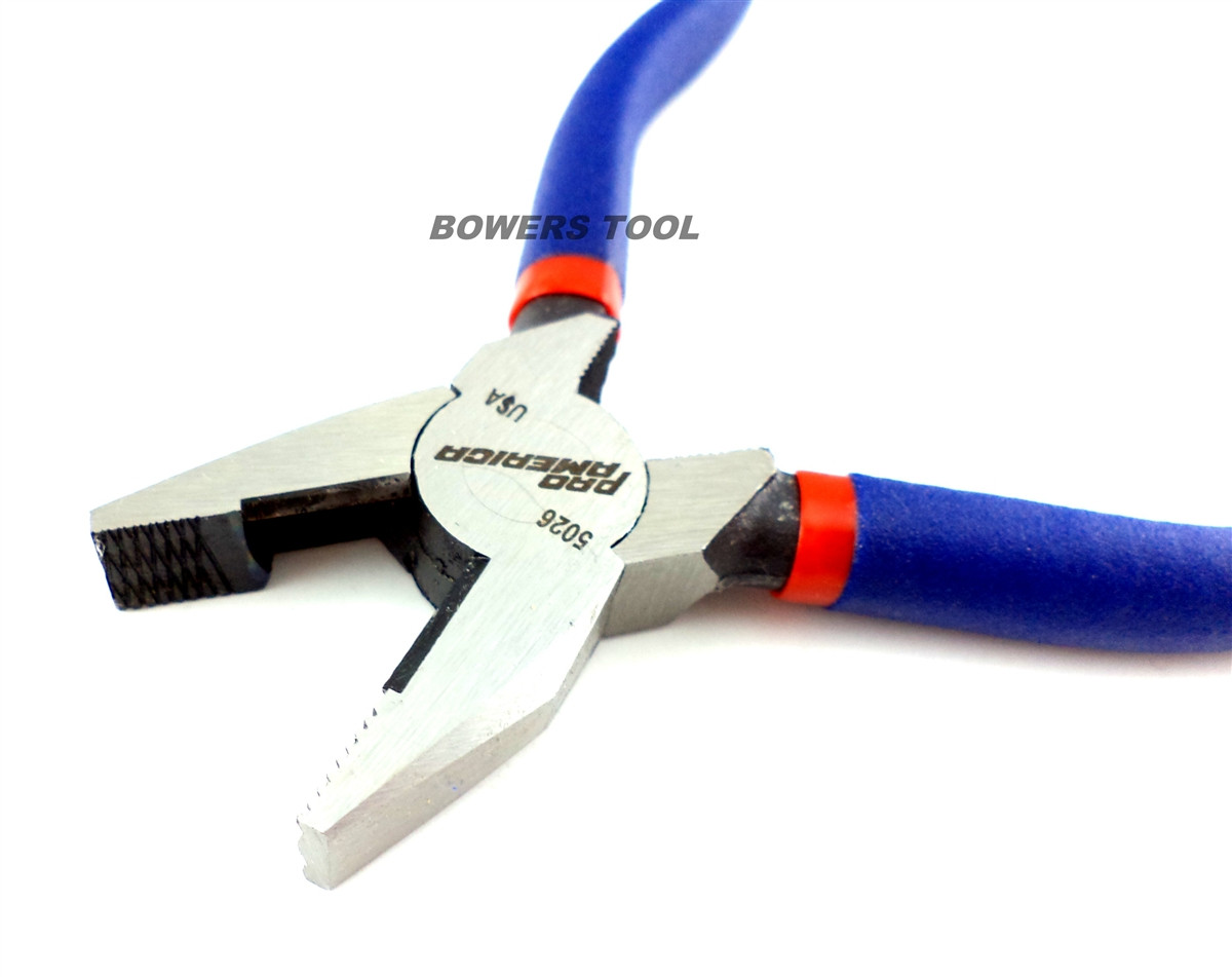 Pro America 6" Lineman's Pliers Side Cutter Dikes Made in USA