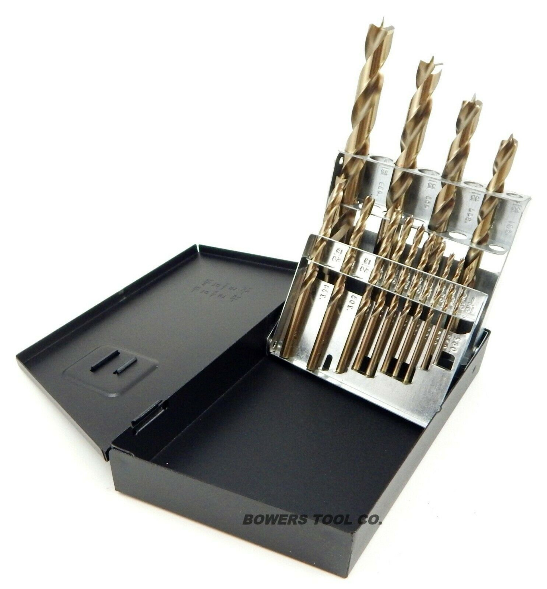 Norseman 14pc Brad Point Drill Bit Set HIMOLY M7 HSS 5/16"1/2" Made