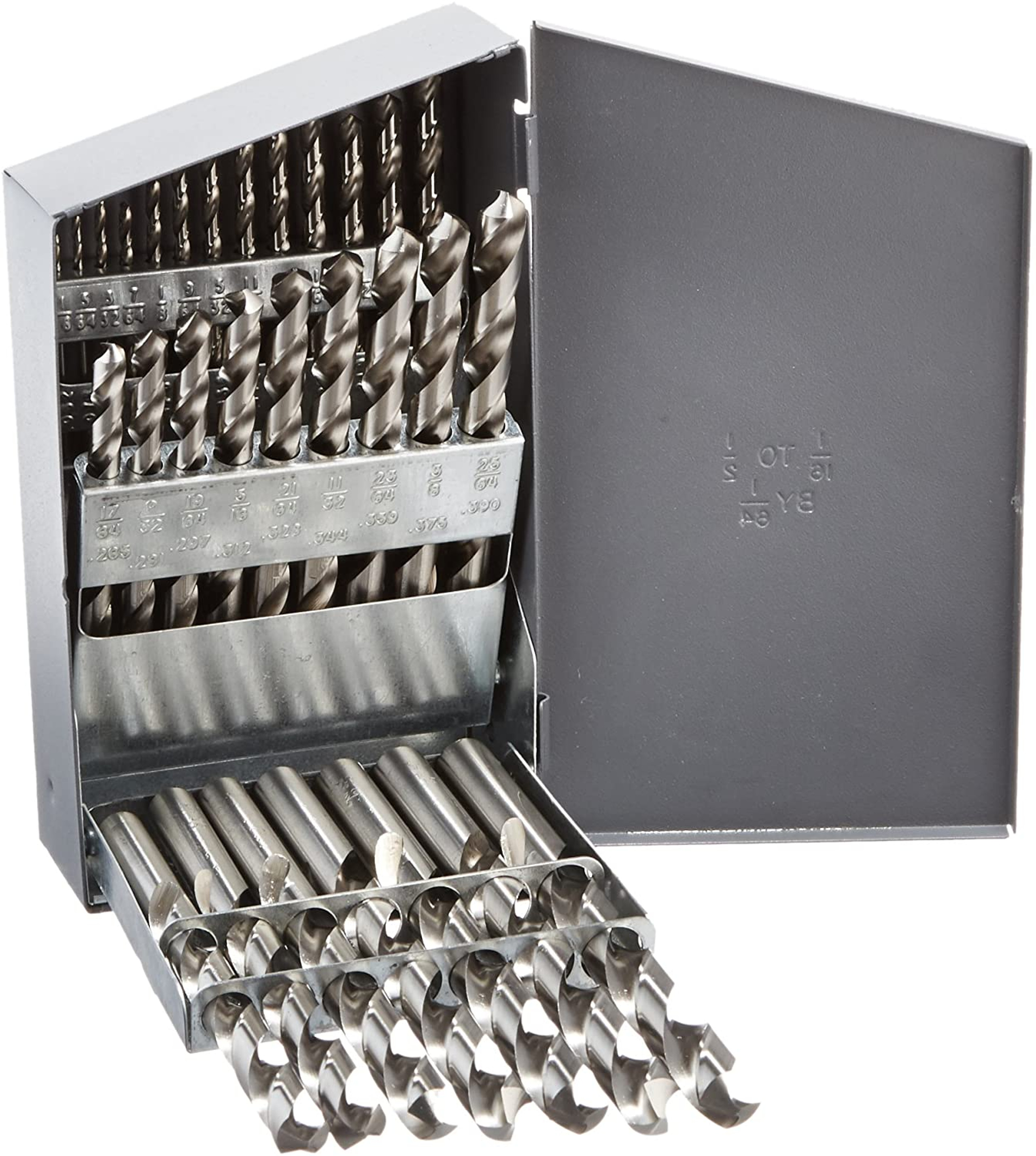 Norseman 29pc Drill Bit Set M7 HIMolybdenum Bright 1/161/2 J29 USA