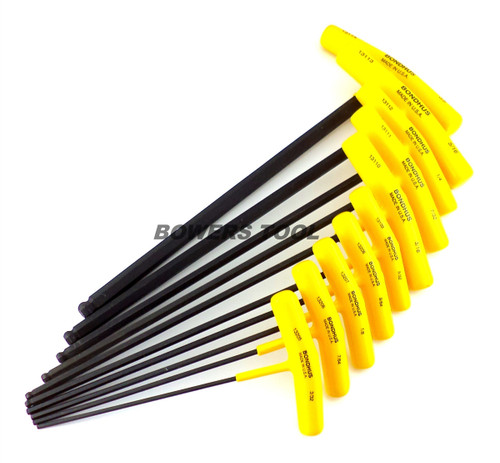 Bondhus 6er Set T-Griff Sechskant-Schlüssel – 2–6 Mm, 22,9 Cm Lang, ProGuard Finish