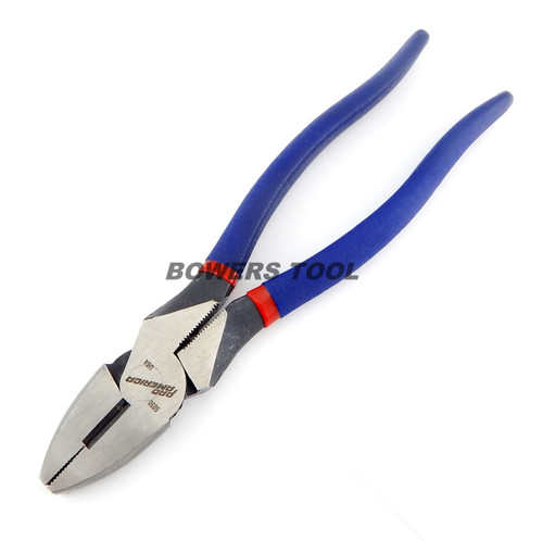 Pro America 9 in. Lineman's Pliers New England Linesman Rebar Tie w Cutter USA