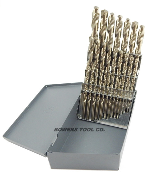 Norseman 29pc COBALT M42 Drill Bit Set 1/16-1/2