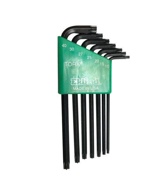 トップス KeyL Eklind Torx Star L Wrench Key Set T10-T40 Security Tamper Proof