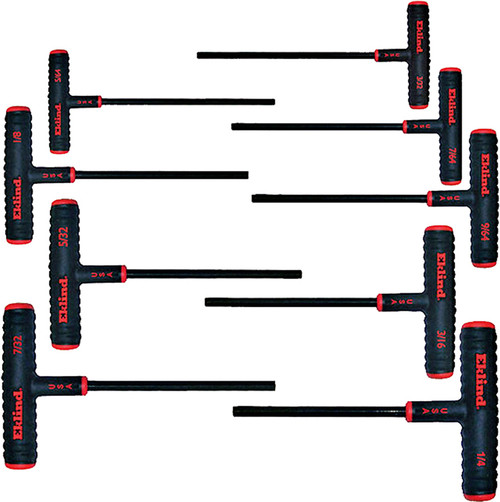 Eklind T Handle Hex Wrench Set 60614 SAE 13pc 5/64